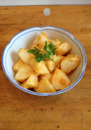 醤汁山葯-レシピのメイン写真