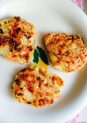 ［離乳食］手づかみお好み焼き-レシピのメイン写真