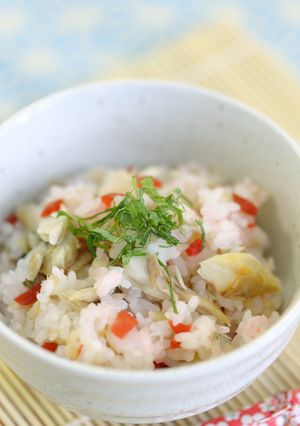 梅干しと鯖の混ぜご飯-レシピのメイン写真
