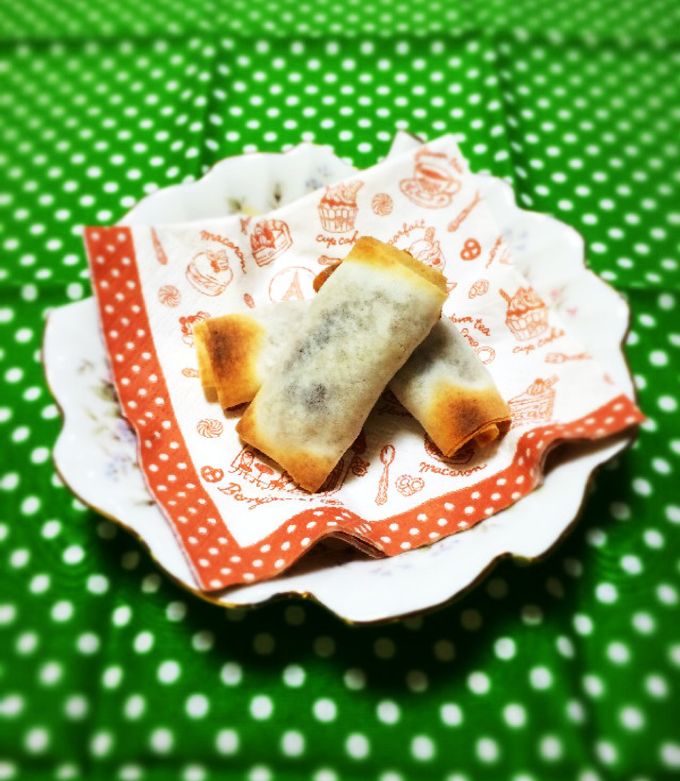 春巻きの皮でおやつ〜♫-レシピのメイン写真