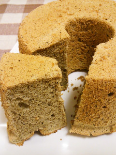 ノンオイル♪紅茶シフォンケーキ-レシピのメイン写真