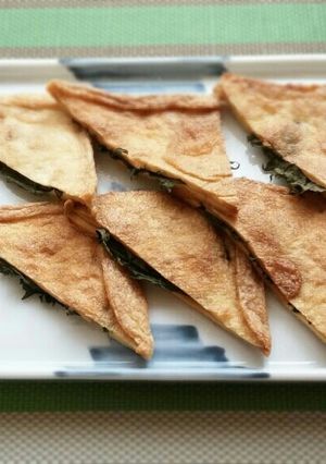 あげづけ風薄揚げの紫蘇サンド-レシピのメイン写真