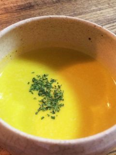 簡単!かぼちゃスープ☆温でも冷でも☆-レシピのメイン写真