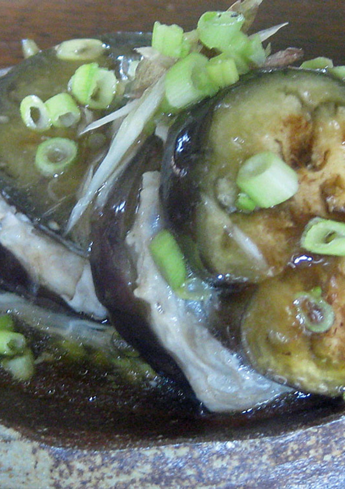 茄子と鶏ひき肉のはさみ焼（魚焼きグリル）-レシピのメイン写真