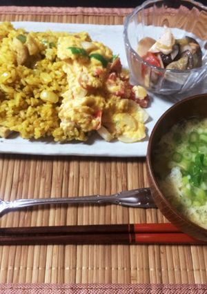 カレーピラフ-レシピのメイン写真
