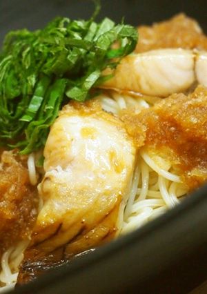 ♡塩サバとおろしポン酢のサラスパ♡-レシピのメイン写真