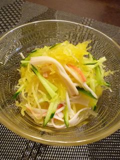 そうめん瓜の酢の物-レシピのメイン写真