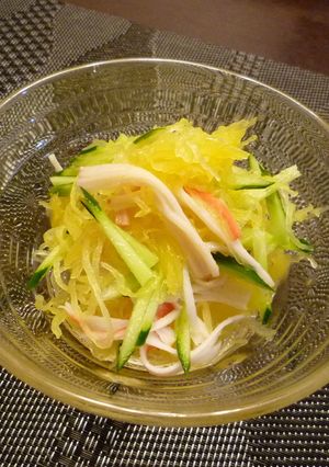 そうめん瓜の酢の物-レシピのメイン写真