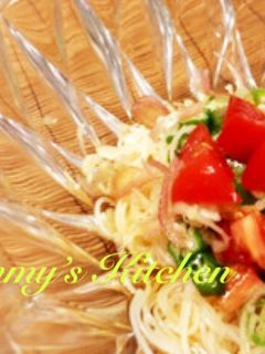 夏野菜deぶっかけそうめん-レシピのメイン写真