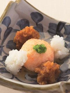 業務用介護食 紅あんぺい君の揚げ浸し-レシピのメイン写真
