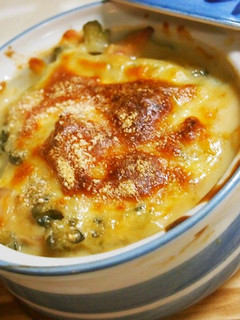 ♡豆腐とゴーヤのグラタン味噌ゴマ風味♡-レシピのメイン写真