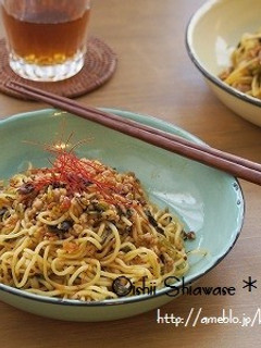 *豚と高菜の食べラー焼きそば*-レシピのメイン写真