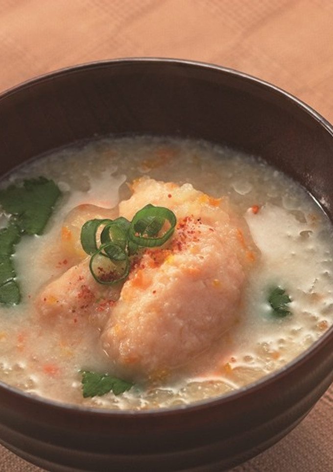 業務用介護食　鮭のかす汁-レシピのメイン写真