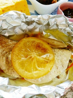 塩レモンでさわらのホイル焼き-レシピのメイン写真