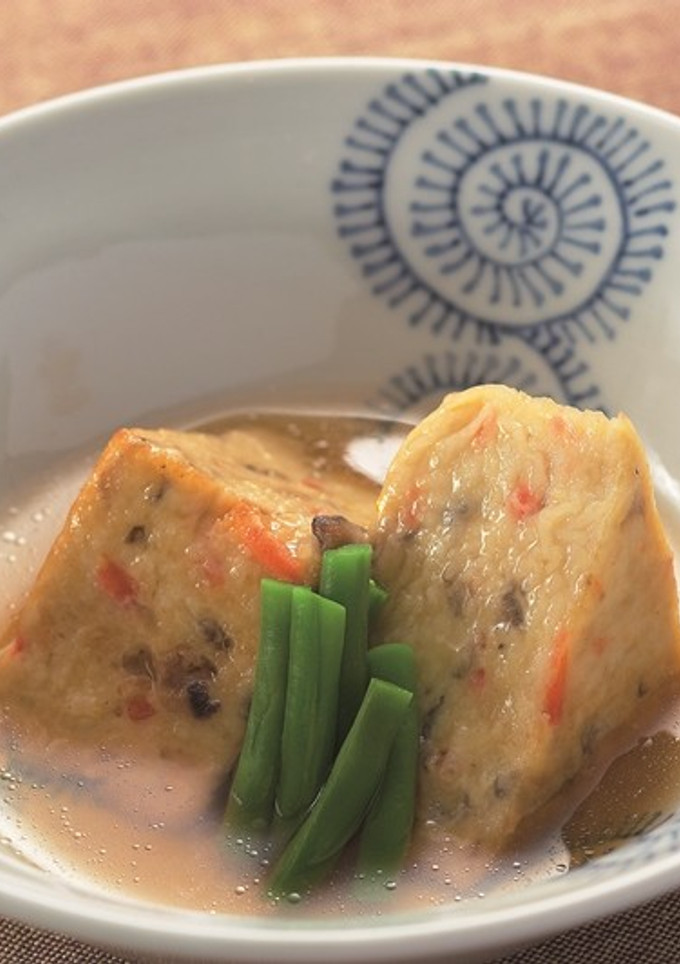 業務用介護食　湯葉けんちんの揚げだし-レシピのメイン写真