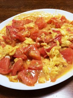トマトと卵の中華炒め-レシピのメイン写真