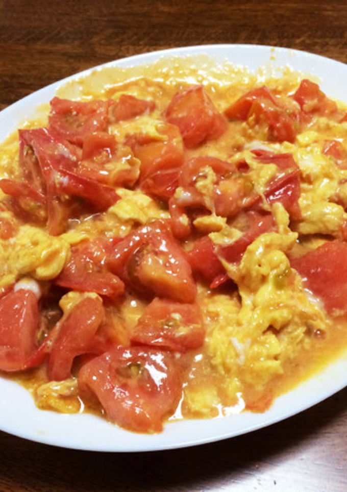トマトと卵の中華炒め-レシピのメイン写真