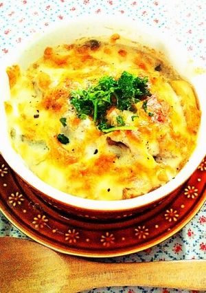 小麦粉不要☆簡単ヘルシー豆乳グラタン-レシピのメイン写真