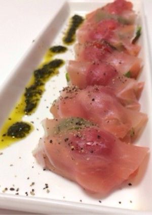 ＊おしゃれ巻き〜バジルソースで〜＊-レシピのメイン写真