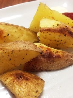 魚焼きグリルで★皮付きフライドポテト風-レシピのメイン写真