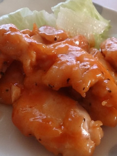 鶏むね肉のオーロラソース炒め-レシピのメイン写真