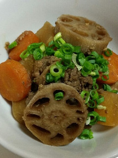プルコギビーフで♪ほっこり根菜煮-レシピのメイン写真