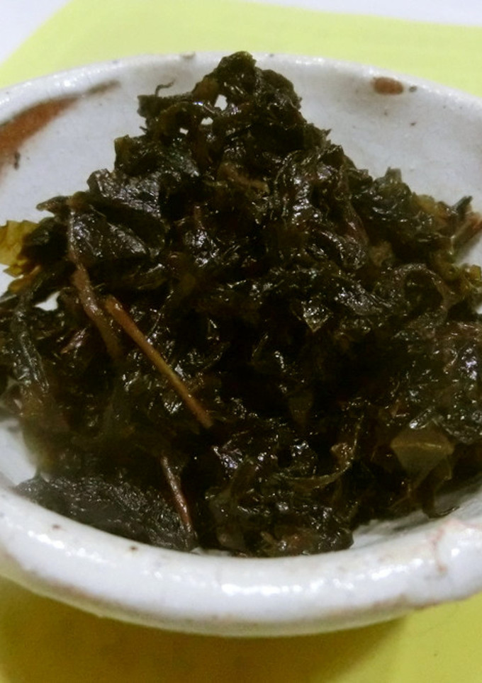 青紫蘇の佃煮　簡単　保存　甘口　 普通-レシピのメイン写真