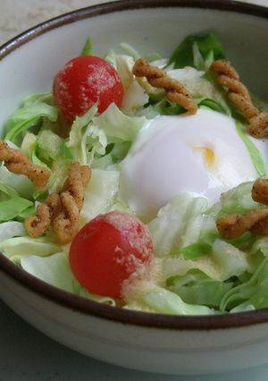 巣ごもり卵☆レンチンおかず-レシピのメイン写真