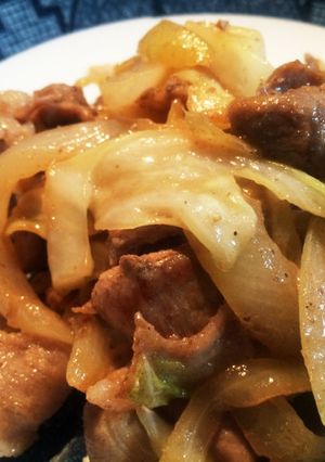 簡単☆豚と野菜のマヨぽん炒め-レシピのメイン写真