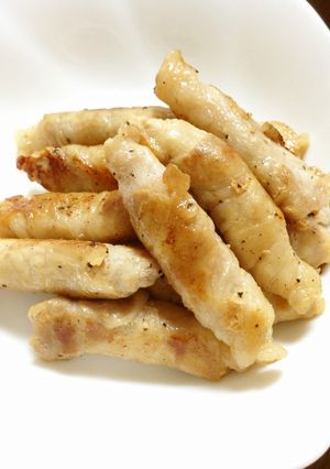 お弁当に☆梅ごぼうの肉巻き☆-レシピのメイン写真