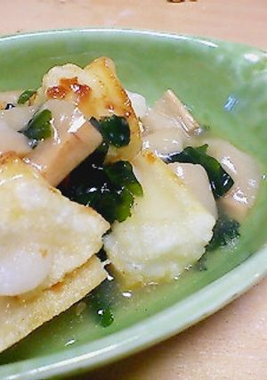 簡単!鶏だしあんで☆揚げだしもち♪-レシピのメイン写真