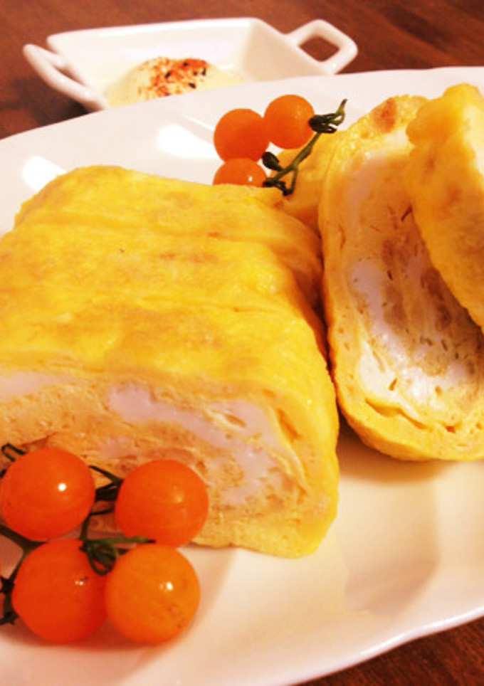 天かすで、コク旨卵焼き♪-レシピのメイン写真
