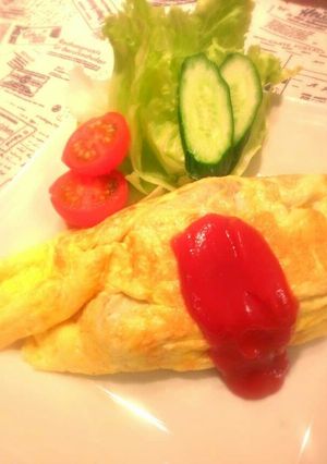 我が家の挽き肉入り♡オムレツ-レシピのメイン写真