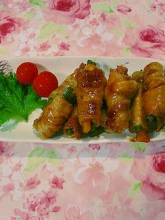肉巻き野菜-レシピのメイン写真