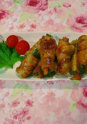肉巻き野菜-レシピのメイン写真