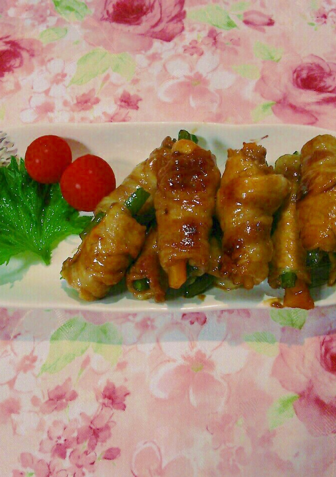 肉巻き野菜-レシピのメイン写真