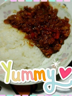 簡単!夏野菜のドライカレー-レシピのメイン写真