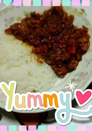 簡単！夏野菜のドライカレー-レシピのメイン写真
