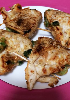 ささみのねぎ味噌はさみ焼き-レシピのメイン写真