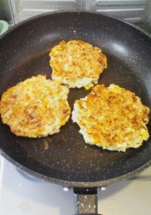 冷やご飯で！デストロイヤー焼き-レシピのメイン写真
