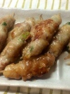 ニラともやしの豚バラ巻き-レシピのメイン写真