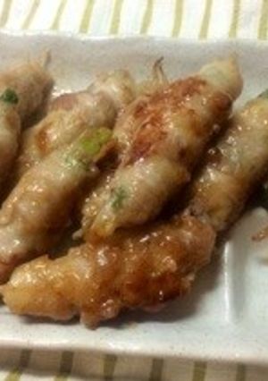 ニラともやしの豚バラ巻き-レシピのメイン写真