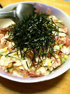 お腹いっぱい!我が家の食べるサラダ-レシピのメイン写真