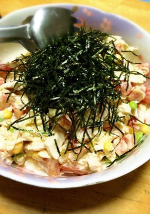 お腹いっぱい！我が家の食べるサラダ-レシピのメイン写真