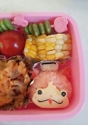 キャラ弁 セーラーニャン(妖怪ウォッチ)-レシピのメイン写真