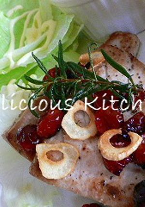 メバチマグロの香味ステーキ-レシピのメイン写真