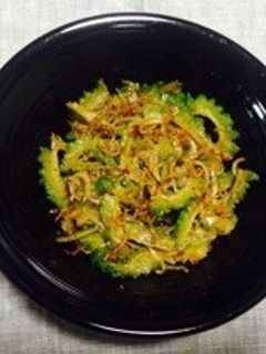 しらすとゴーヤのきんぴら風-レシピのメイン写真