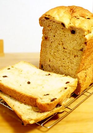 HB♪シナモンレーズン食パン-レシピのメイン写真