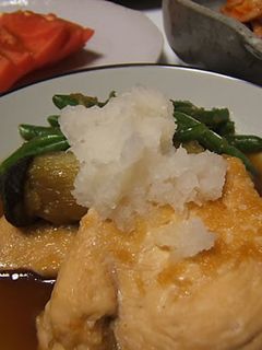 鶏胸肉と焼き茄子のみぞれ煮-レシピのメイン写真