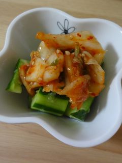 簡単もう一品☆キュウリとキムチ!-レシピのメイン写真